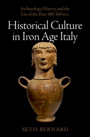 Historical Culture in Iron Age Italy cover